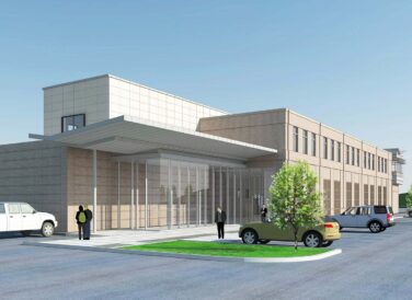 digital rendering DWU Flood Control Operations Center