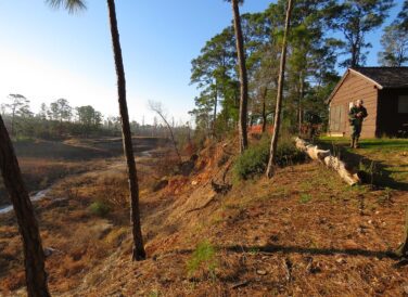 Park restoration in Bastrop Texas