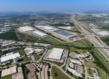 aerial image of DFW Park 161