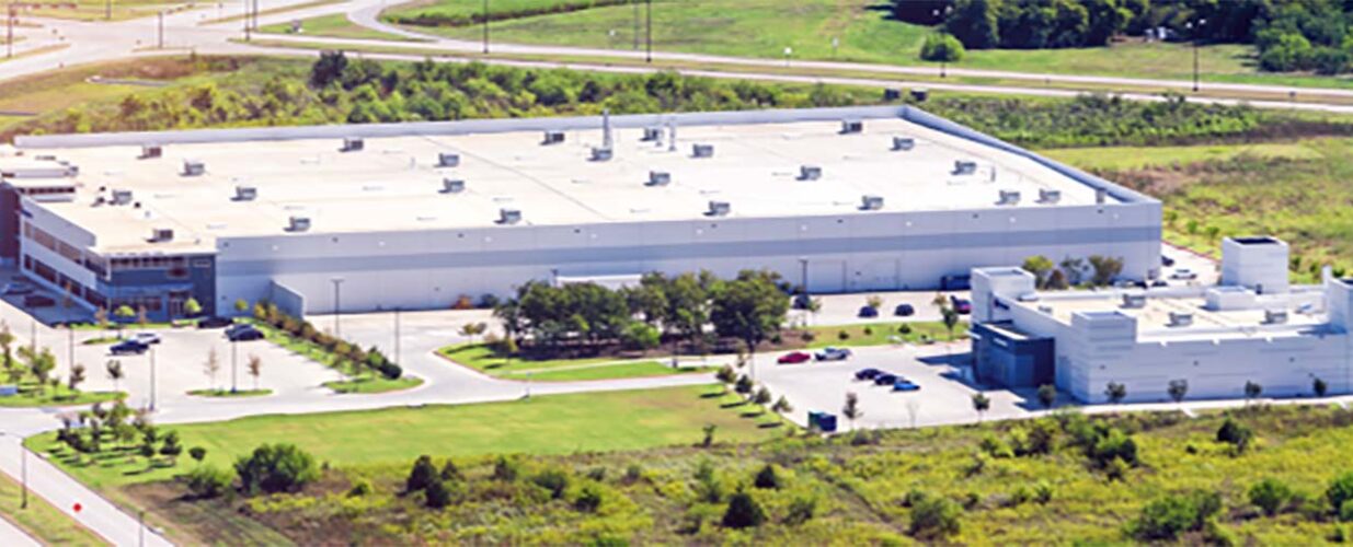 aerial view of Dallas AirMotive facility