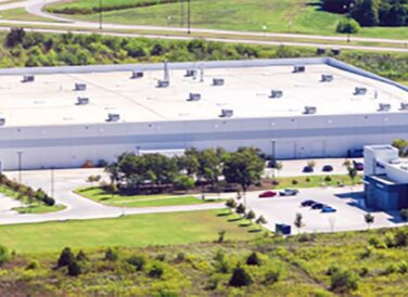 aerial view of Dallas AirMotive facility