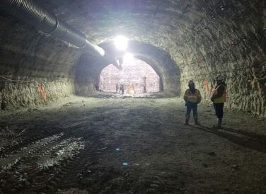 underground view of Mill Creek Tunnel