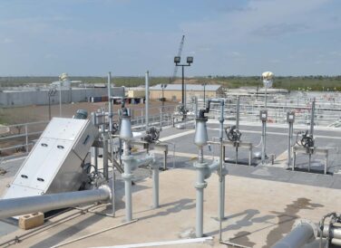chiller exterior at McAllen South Wastewater Treatment Plant