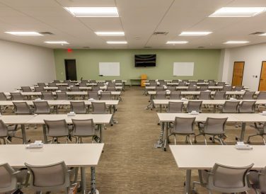 conference room at DWU Flood Control Operations Center
