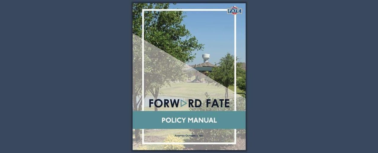 Forward Fate policy manual cover