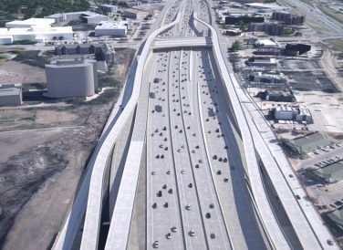 LBJ Expressway digital rendering
