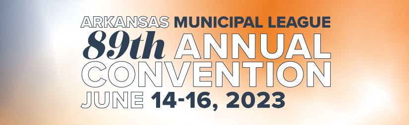 89th Annual Arkansas Municipal League Conference banner