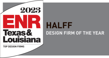 2023 Halff Desgin Firm of the Year ENR TX & LA award logo