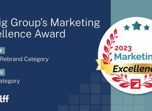 marketing excellence award 2023 from Zweig for Halff