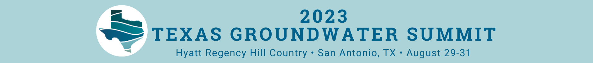 2023 Texas Groundwater Summit banner