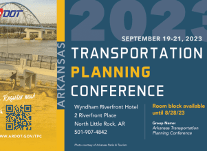 ARDOT Transportation Planning Conference 2023 banner