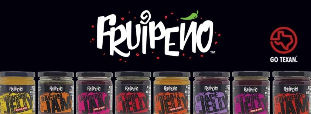 Fruipeno row of jams graphic