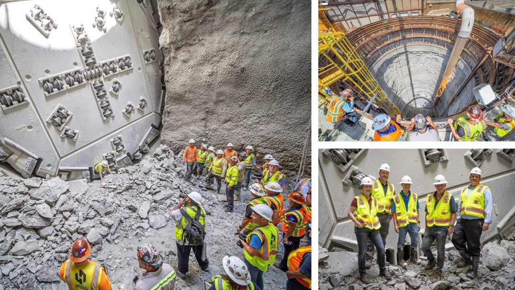 Mill Creek Tunnel Excavation