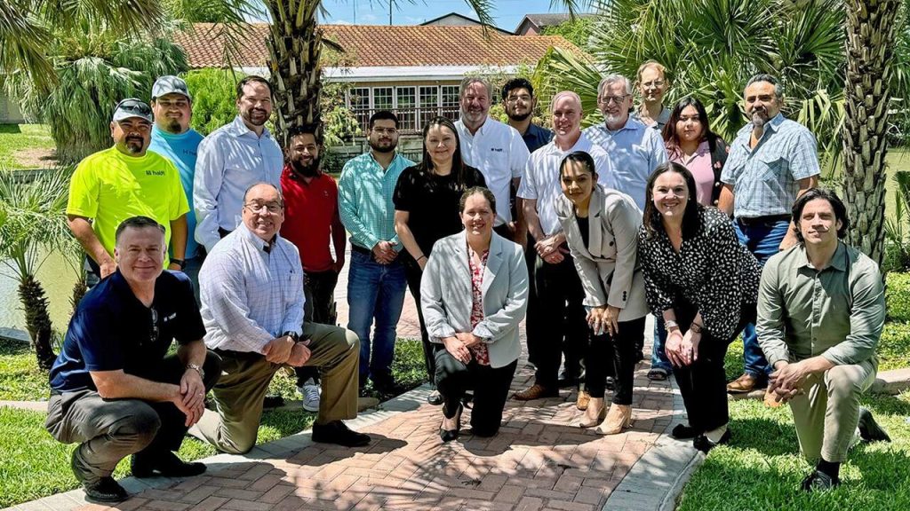 Halff Leadership team in Brownsville, TX office